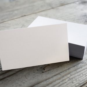 Business cards blank mockup